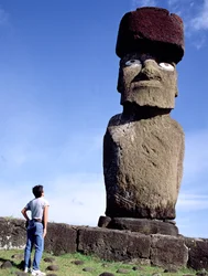 Monolithic Statue on Ahu Ko Te Riku